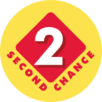 Second Chance logo on yellow
