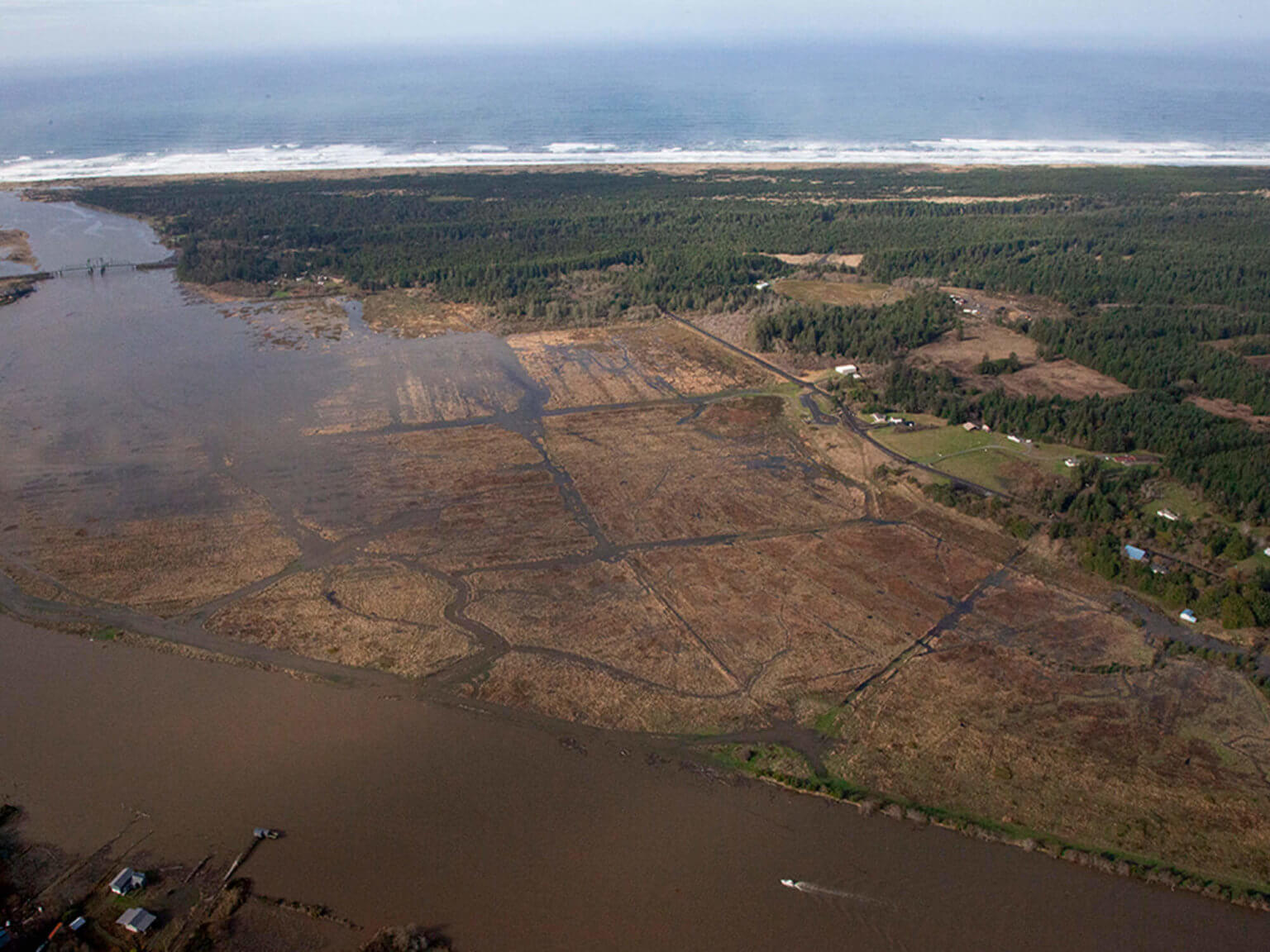 Ni Lestun Tidal Wetland Restoration Coos County Oregon Lottery