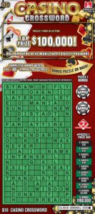 Casino maximum crossword