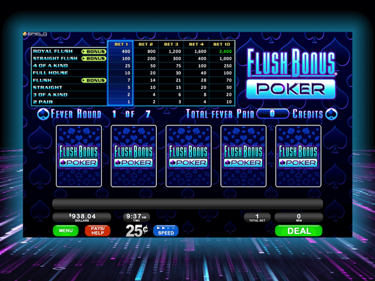 what flush wins in poker