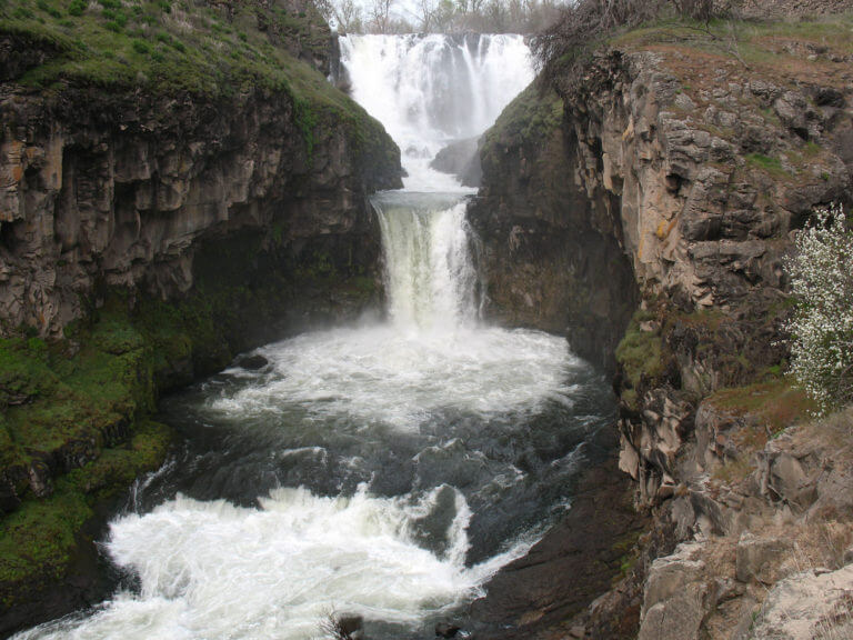 White River Falls, full view