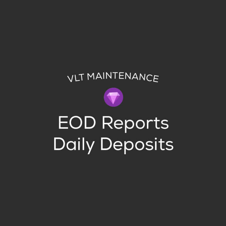 End of Day Reports - Daily Deposits