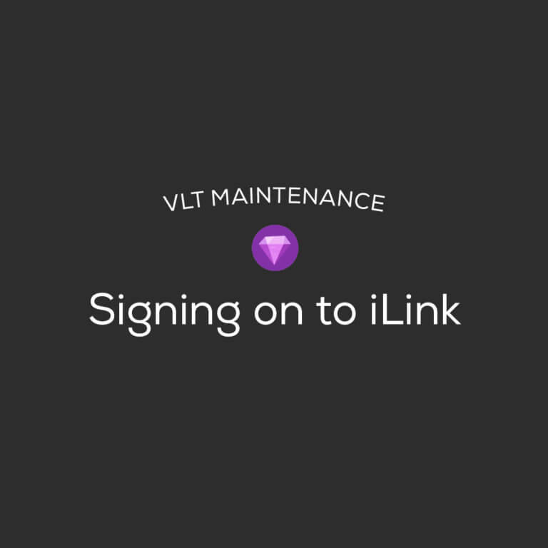 Signing on to iLink