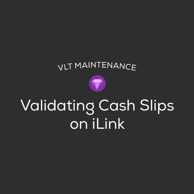 Validating Cash Slips on iLink