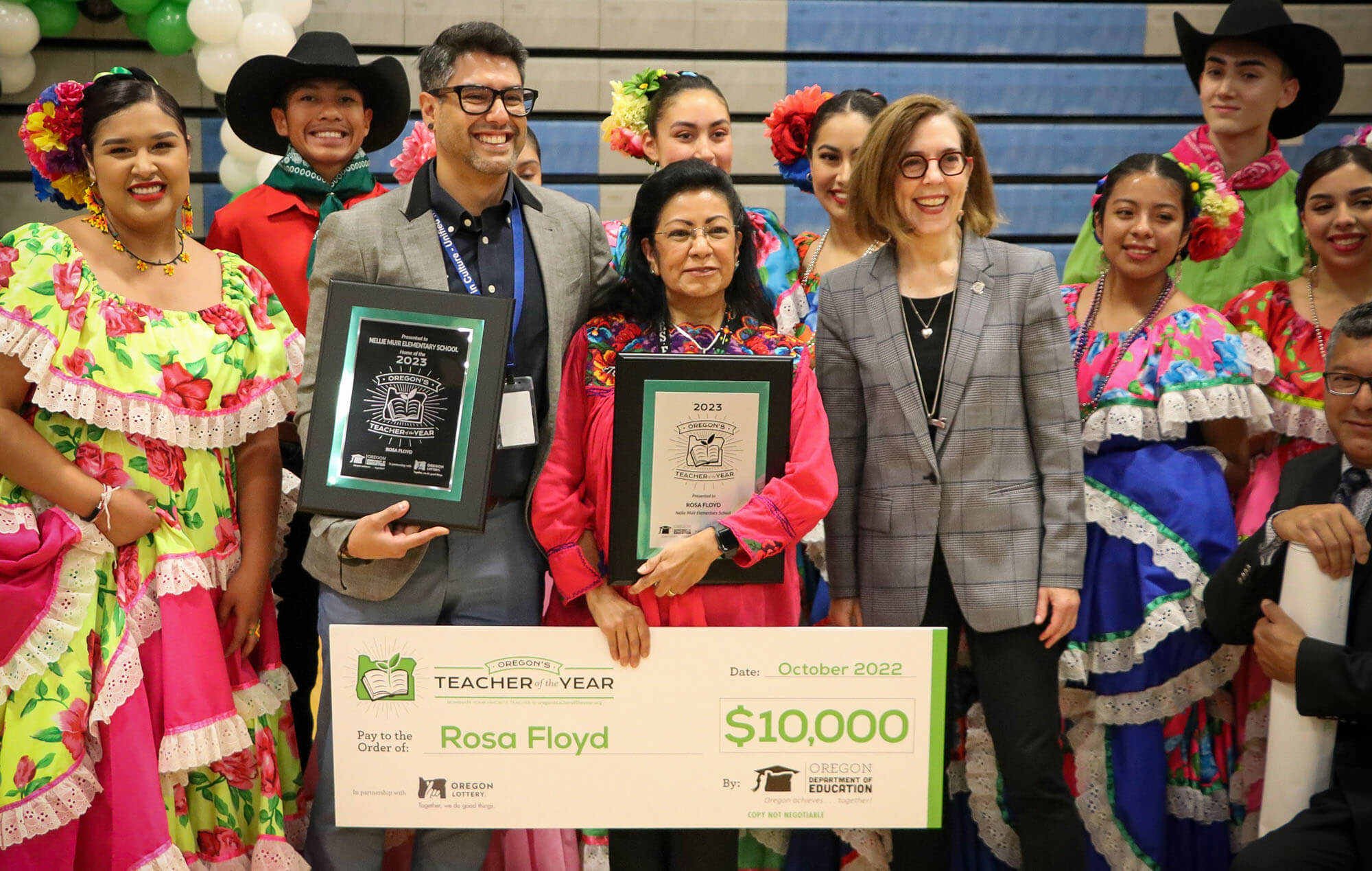 Rosa Floyd 2023 Oregon Teacher of the Year