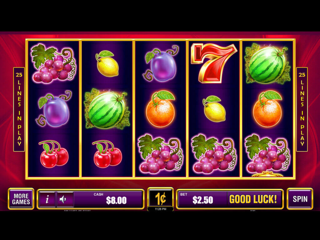 Treasure Fruits | Video Lottery Poker, Line Games & More