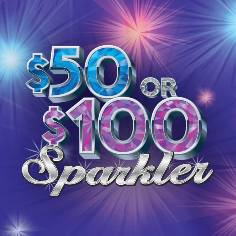 $50 Or $100 Sparkler Tile