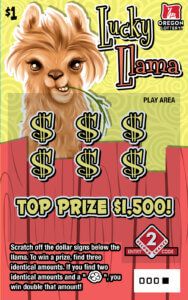 Lucky Llama front