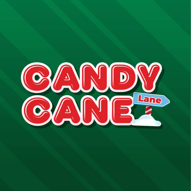 Candy Cane Lane Tile