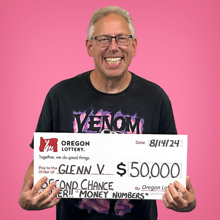 Second Chance winner Glenn V.