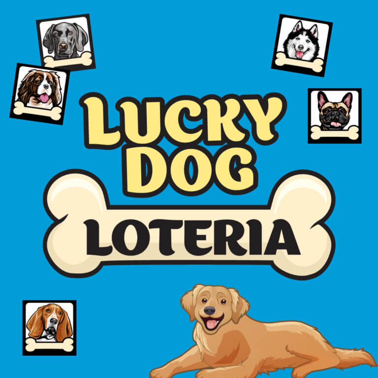 Lucky Dog Loteria Tile