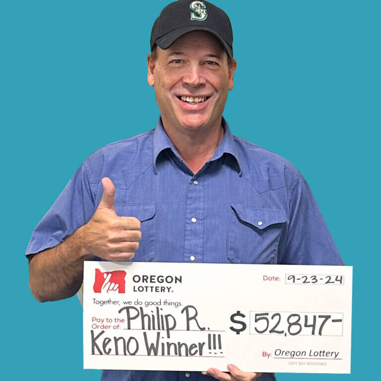 Keno winner Philip R.